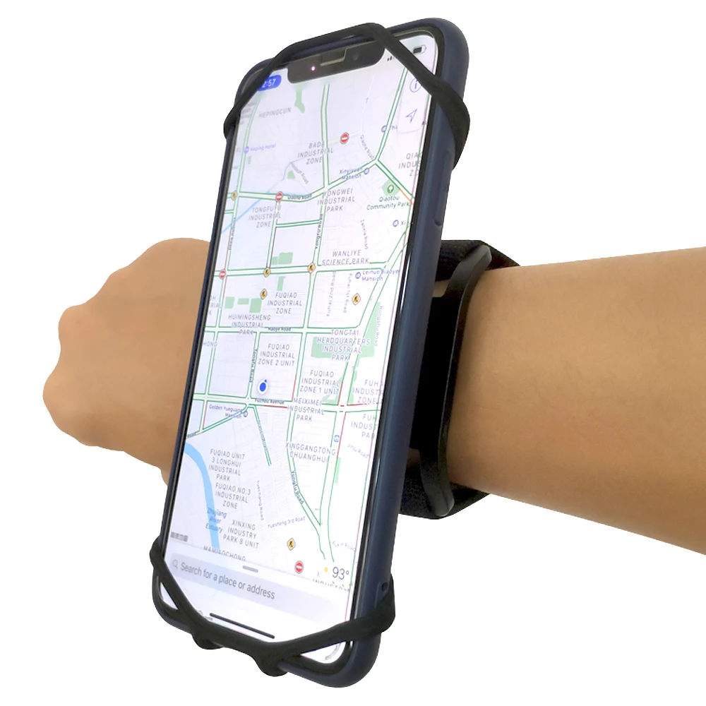

4.7-6.5in Running Bag Men Women Armbands Touch Screen Cell Phone Case Rotatable Running Belt Cycling Gym Arm Band Bag for iPhone