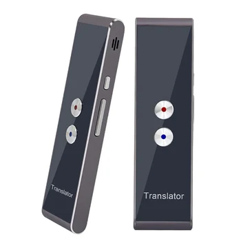

Portable T8 Smart Voice Speech Translator Two-Way Real Time 30 Multi-Language Translation for Learning Travelling Business Meet