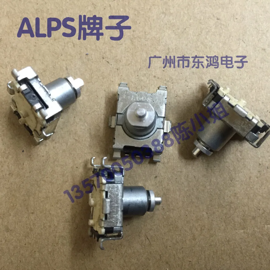 

2PCS/LOT ALPS Alps EC11 patch type rotary reset switch with a fine shaft length of 11mm