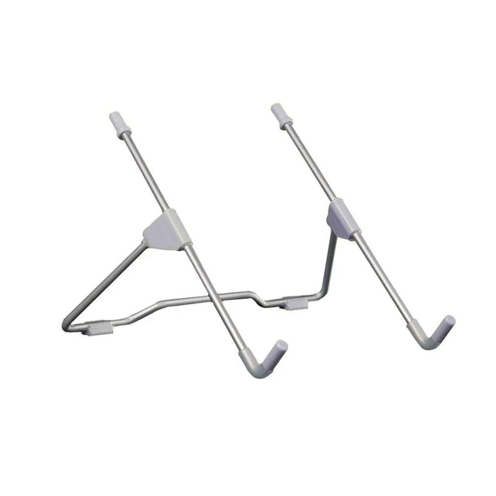 

Multi-angle Folding Laptop Stand Adjustable Tablet Holder Desktop Computer Bracket Radiator Cooler Mesh Ventilated Notebook Hold