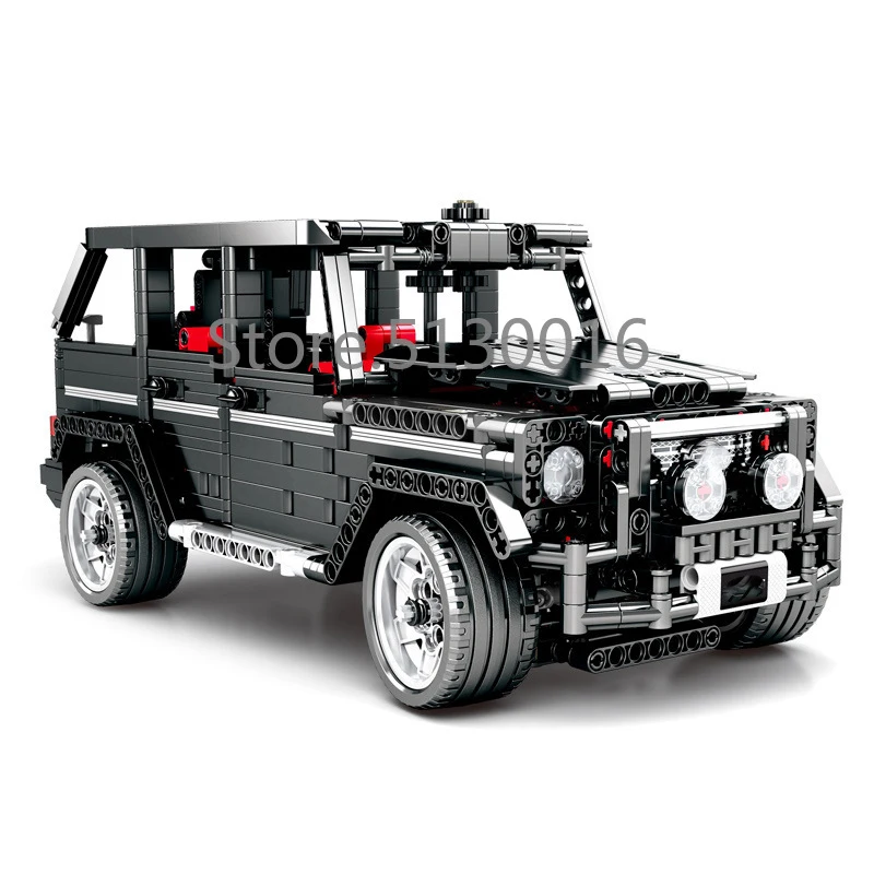 701960 Technic 2425 G500 SUV AWD Wagon Cars Expert MOC 1343 шт модель строительных блоков совместима с 20086 20077 10265