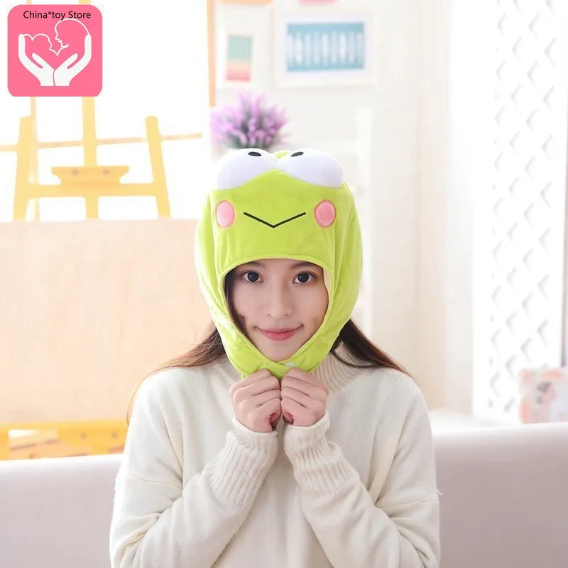 

New Big Eyes Frog Headgear Hat Ins Wind Photo Props Photo Props Photo Studio Props