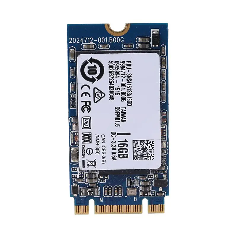 SNS4151S3 16 Гб SATA модуль внутренний SSD полутонкий твердотельный жесткий диск для
