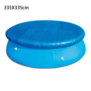 

11Ft Inflatable Swimming Pool Round Ground Cloth Lip Cover Dustproof Floor Cloth Mat For Outdoor Garden Water Pool Fun