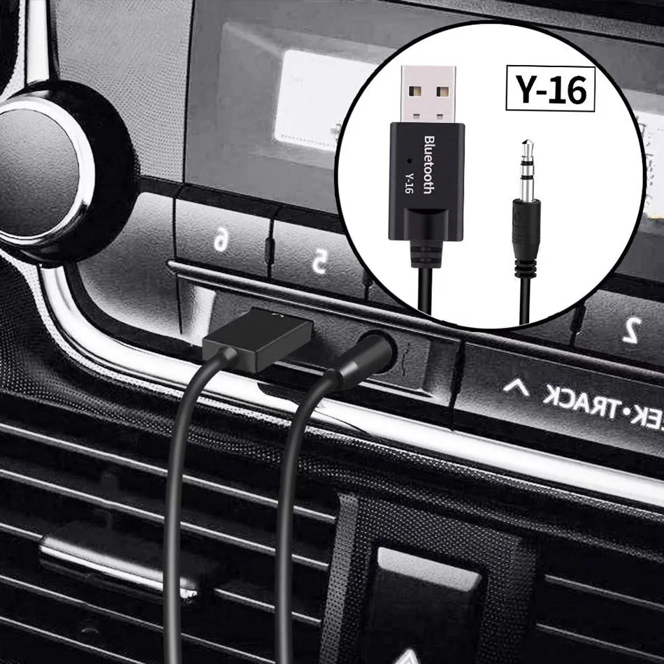 OPANSTEN Bluetooth 5,0 приемник беспроводной USB аудио приемник 3,5 мм, AUX, разъем стерео автомобильный музыкальный передатчик Кабель-адаптер