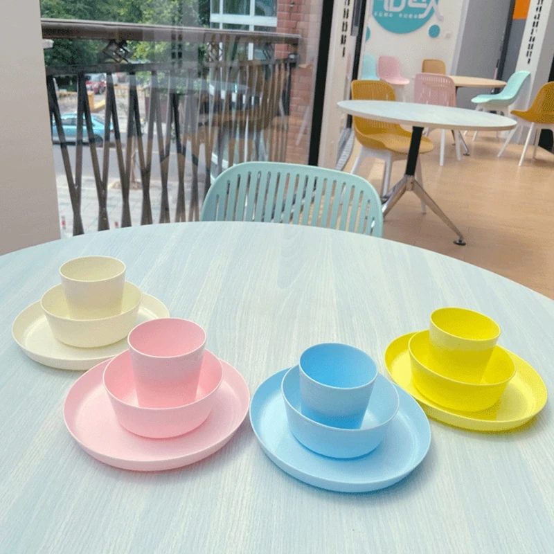 Plastic Colourful Dinner Sets The Nullabor Collection 28 Piece