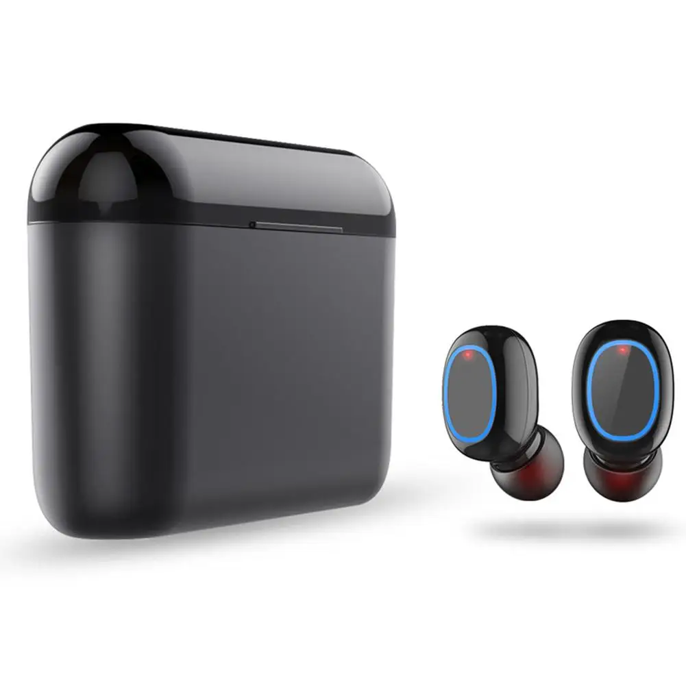 Высокое качество звука A2 TWS Мини Беспроводная зарядка Bluetooth гарнитура последняя 5,0 сенсорный переключатель с 2600 мАч Мобильная гарнитура питания