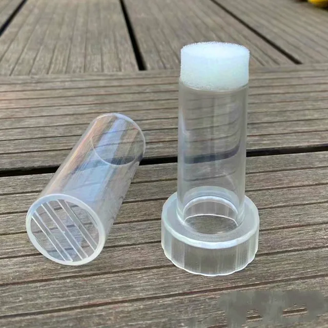 5Db Méhészeti Ellátás Átlátszó Lapos Queen Címkével Ellátott Palack Eszközök - Image 2