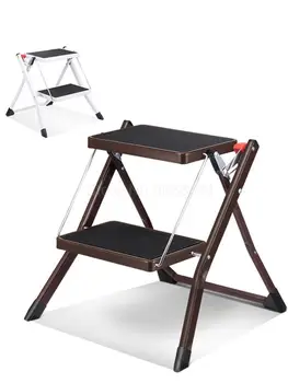 

Ladder home indoor two-step small ladder non-slip portable folding ladder herringbone step stool