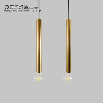 

nordic hanging lamp lustre pendente wood bedroom living room industrial lamp
