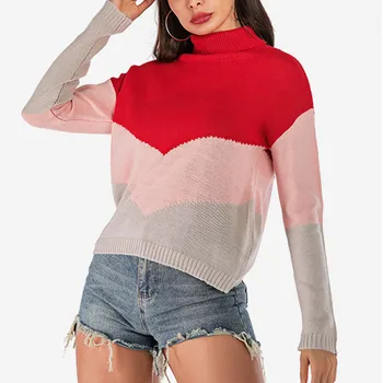 

Fashion Women's sweater Winter Women Ladies Casual Long Sleeve Pullovers Blouse Tops Sweater Y916