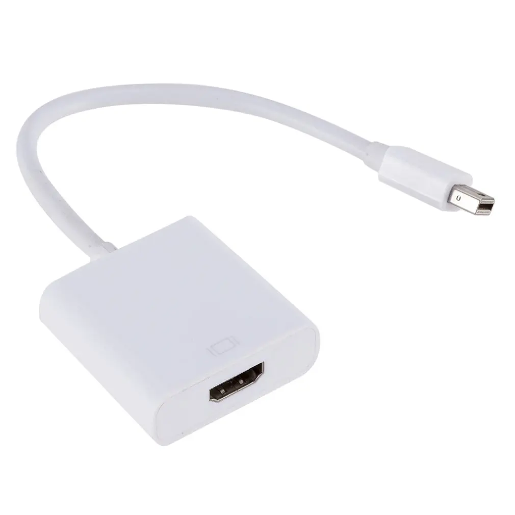 Мини DP к HDMI адаптер M/F Мини дисплейный порт для интерфейса Thunderbolt к HDMI кабель для MacBook Pro Air iMac 1080p проектор N020
