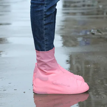 Funda de silicona reciclable para zapatos de hombre, cubrezapatos impermeables reutilizables, antideslizantes, lavables, 4 colores