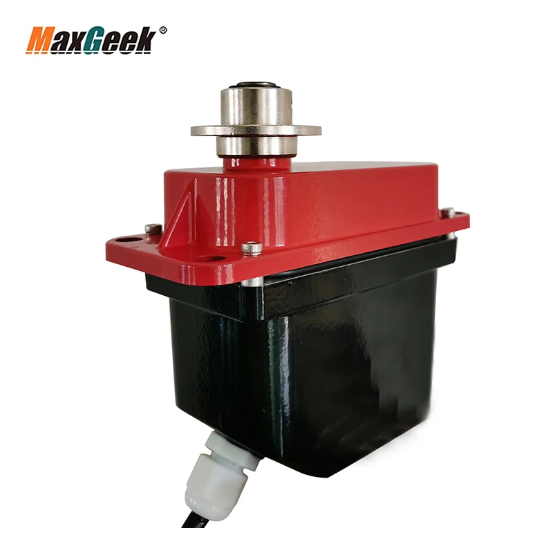 

Maxgeek DDTS380 400 кг/см большой сервопривод 24 в источник питания прецизионный сервопривод с высоким крутящим моментом для промышленной области FPV