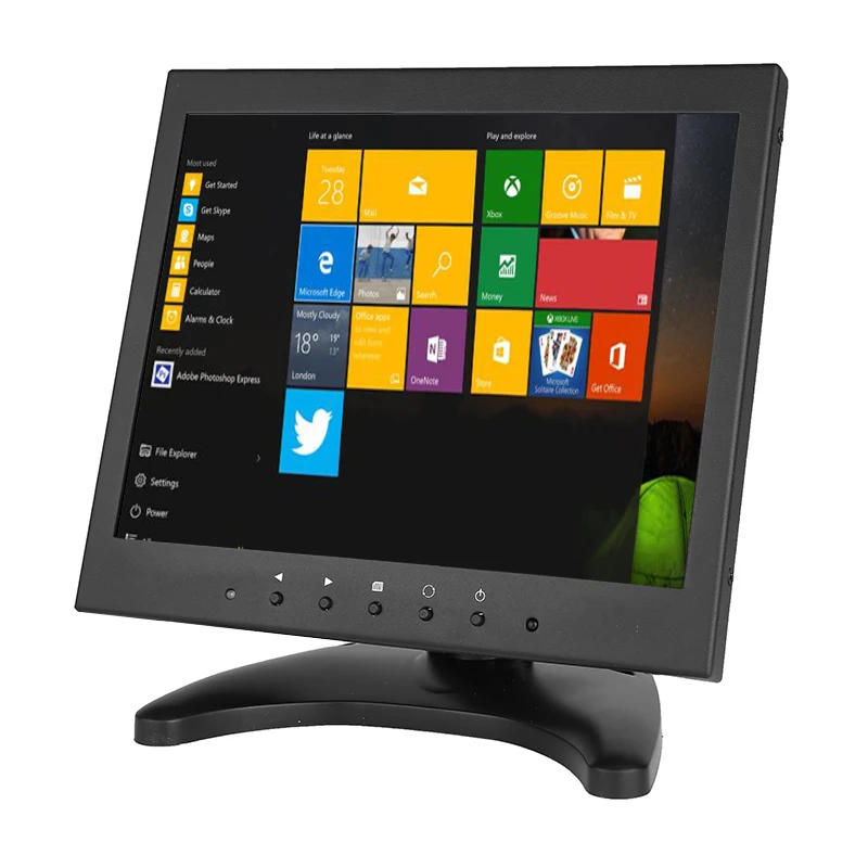 ZHIXIANDA-9.7 10 ġ IPS ÷ 1024*768 HDMI VGA BNC AV ̽,  Ŀ HD LCD 