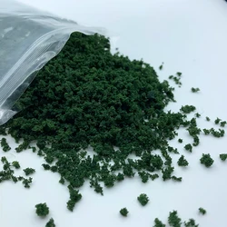 Modelo de espuma de suelo grueso de 100g, 3 5mm para hacer mechones de césped de follaje de árbol, modelo de materiales de construcción, modelo de árbol en miniatura, diseño Diy