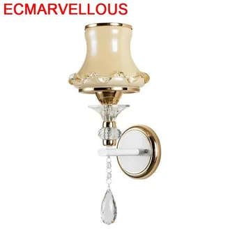 

Mural Applique Lampe Murale Loft Decor Bathroom Deco Wandlampe Crystal For Home Bedroom Light Wandlamp Luminaire Wall Lamp