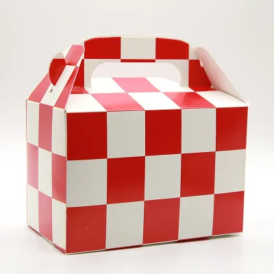 gift bags 6pcs Гонка автомобиль тематические вечеринки клетчатый флаг вечерние принадлежности бумажные тарелки салфетки чашки красный и белый Вымпел Баннер гонки флаги - Цвет: gift bags 6pcs