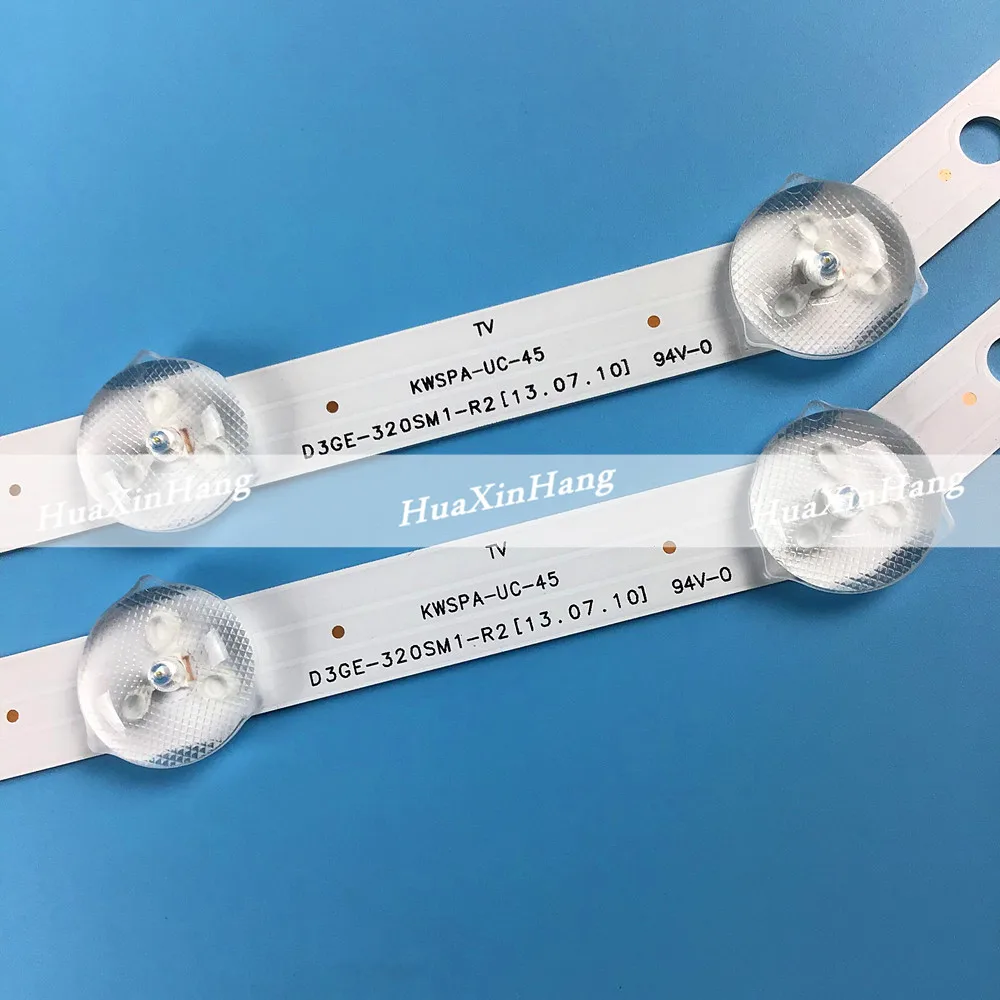 LED Backlight strip lamp For Samsung 32&quot TV D3GE-320SM1-R2 LM41-00001S BN96-28763A LM41-00001R 2013SVS32 BN96-35204A BN96-34193A |