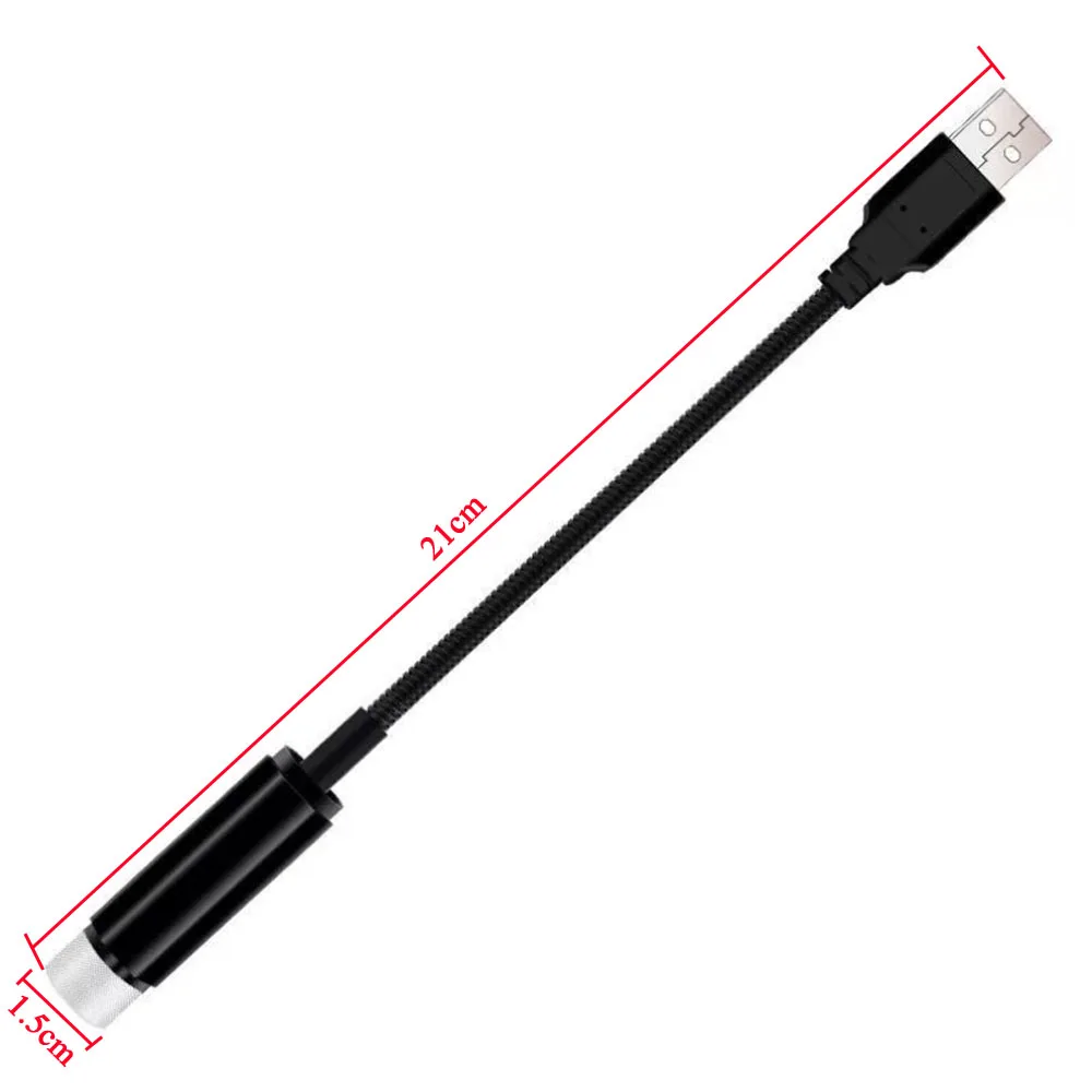 Автомобильный USB звезда потолочный светильник фонари на крышу автомобиля USB ночной Светильник романтическая атмосфера Рождественское украшение подарок на год светильник
