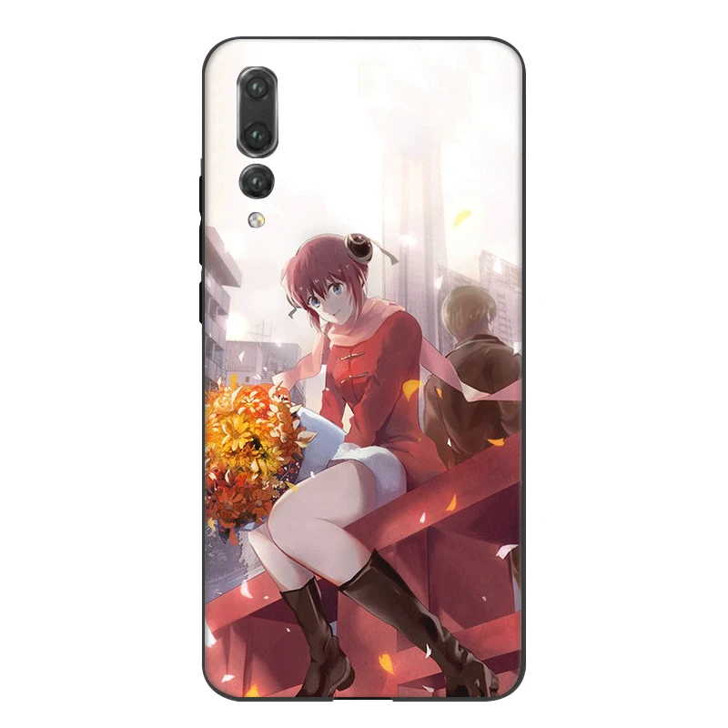 Mobile Phone Case Tpu For Huawei Honor 9 10 9X View 20 Lite 7A 6A 7C 7X 8 8X 8C Cover Anime Gintama - Цвет: B11
