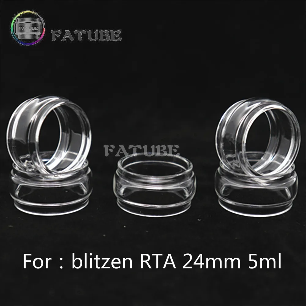 Стеклянные трубки FATUBE для сигарет аксессуары GEEkvape blitzen RTA 24 мм 5 мл шт.|Трубки и