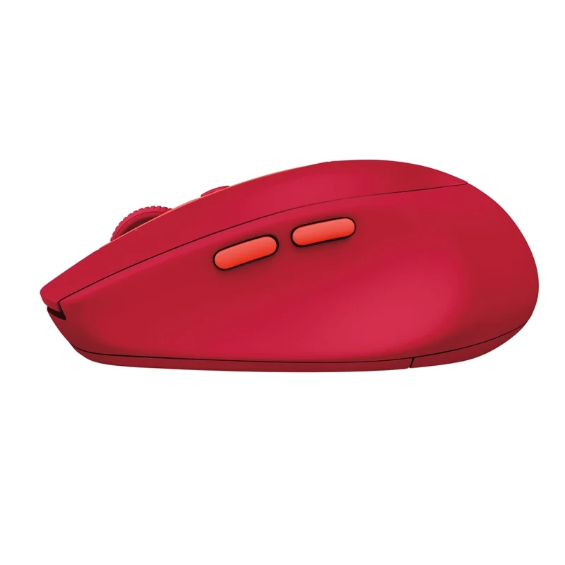 Мышь Logitech M590 красный оптическая(1000dpi) silent беспроводная BT для ноутбука(7but