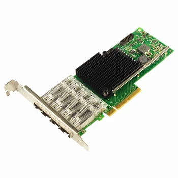

10Gb PCI-E NIC Network Card, for X710-DA4 with Intel XL710-BM1 Chipset, Quad SFP+ Port, PCI Express Ethernet Lan Adapter Support