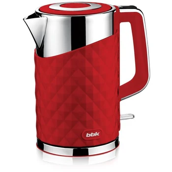 

Electric kettle BBK ek1750p, 2200 W, red and silver