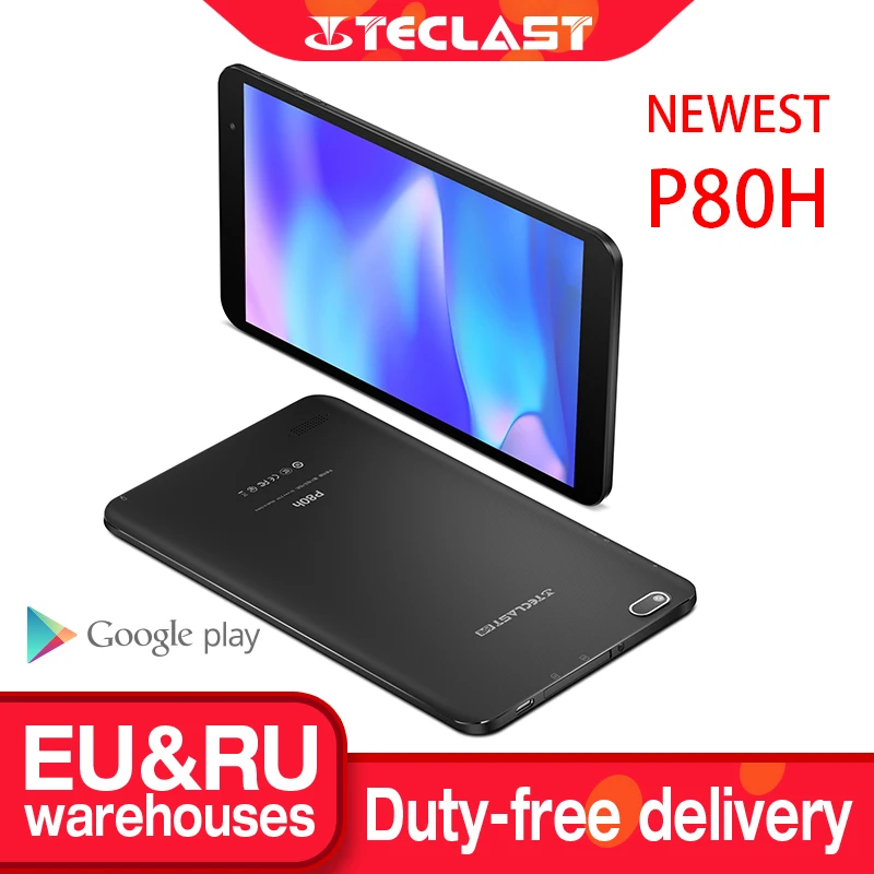 Teclast P80H 8 дюймовый планшетный ПК с системой андроида и 10 OS 2 Гб Оперативная память