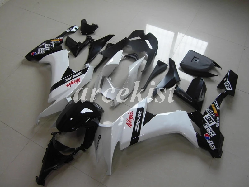 4 подарки ABS мотоцикл обтекатели комплект подходит для kawasaki Ninja ZX-10R ZX10R 2008 2009 2010 10R 08 09 10 Кузов Набор черный белый
