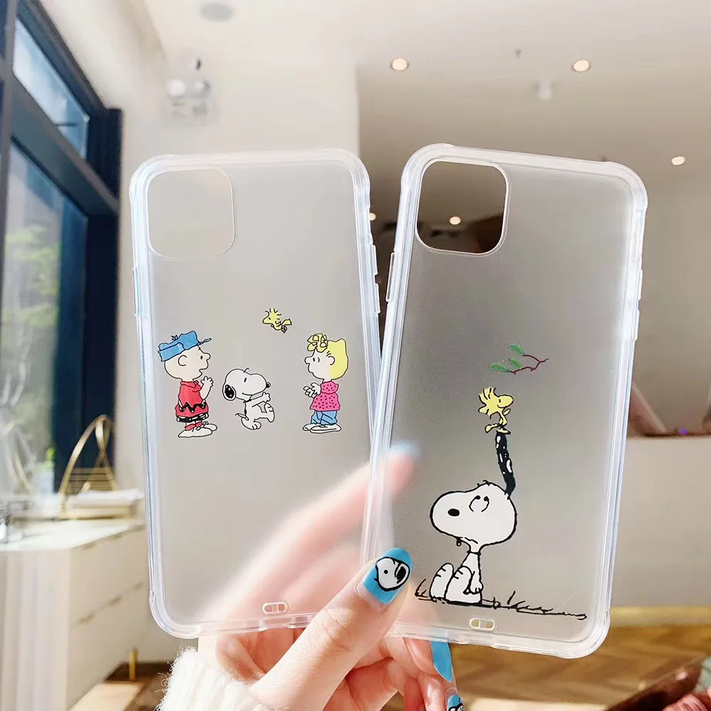 Чехол для телефона Charlie Brown прозрачный жесткий чехол iPhone 7 8 7plus 8plus 11 pro X Xs Max XR |
