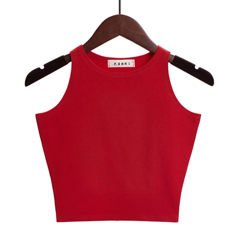 Hot 2020 New Women Sexy Cotton Crop Top 