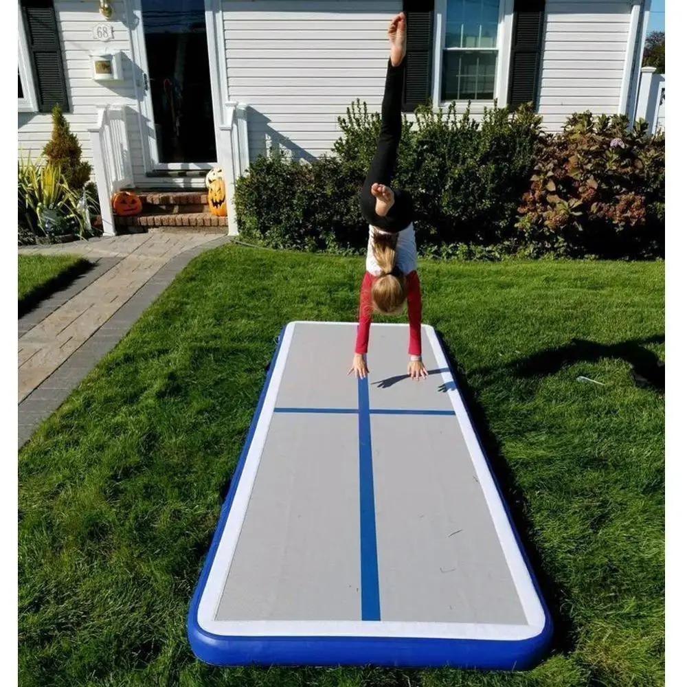 2020 6m/7m/8m*1m*0.2m Inflatable Gymnastics Airtrack Floor Tumbling Air Track For Kids Adult With Free Electronic Pump | Игрушки и хобби