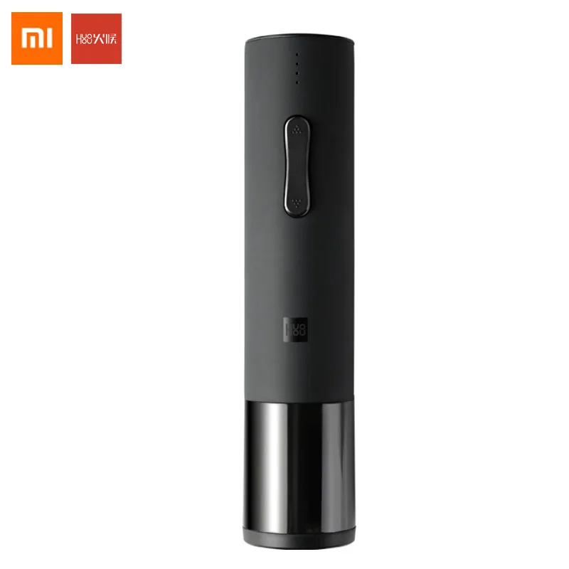 

Original Xiaomi HuoHou Automatic Bottle Opener Usb Charging Electric 6S Red Wine Opener Corkscrew Foil Cutter Cork Out Tool