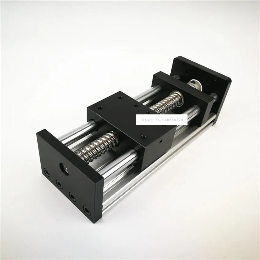 

Double-axis Stepping Motor Ball screw Slide Table Linear Guide Slide Linear Drive Module Slide Table 1204/1605/1610-100MM 0.05MM