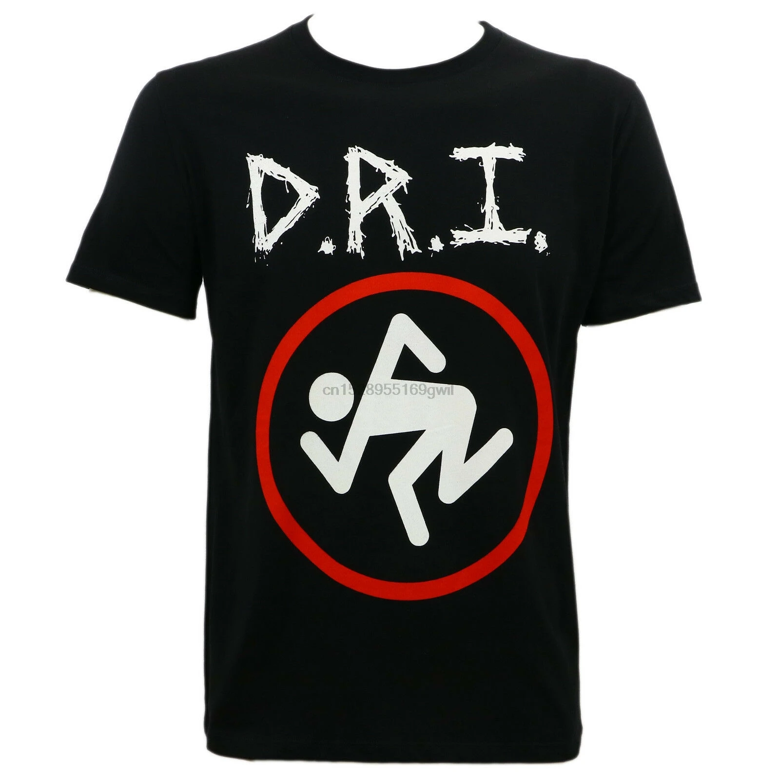 

Authentic Dri Dirty Rotten Imbeciles Skanking Logo Slim-Fit T-Shirt S-5xl New