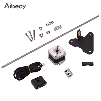 

Aibecy 3D Printer Accessories Dual Z Axis Leading Screw Rod Upgrade Kit with Stepper Motor Replacement for Creality 3D CR-10