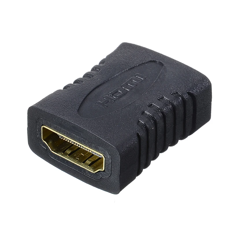 1 шт. 24k позолоченный HDMI Расширенный адаптер высокоскоростной трехмерный
