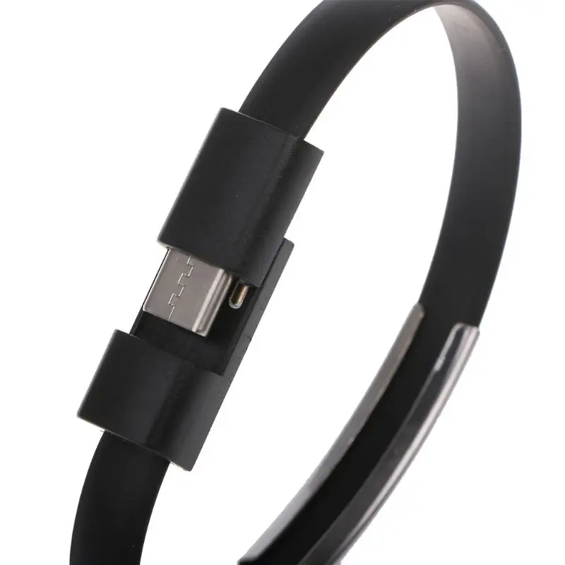 

Type C Cable for Xiaomi Samsung Huawei Letv phone Wristband Bracelet Type C Cable Wire Sync Data Charger Cord DXAC