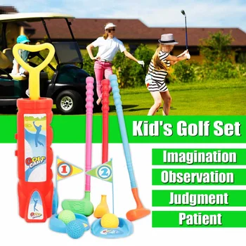 

Kids Golf Training Trainer Clubs Set Early Educational For Outdoor Sports Fitness Exercise Toy Kid And Parent Child Activities