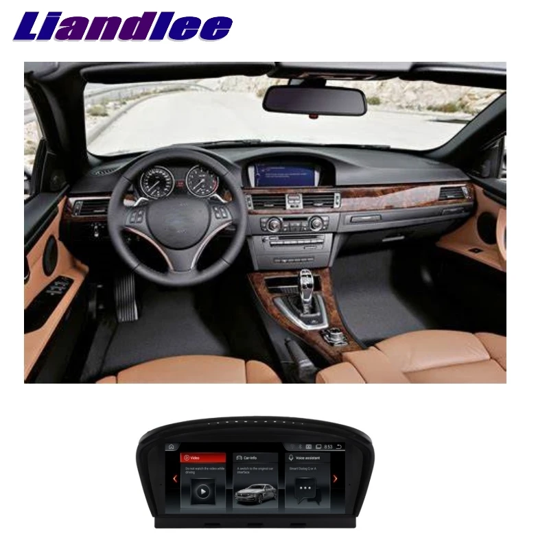 Liandlee For BMW 3 E90 E91 E92 E93 2004~2013 CarPlay TPMS Car Multimedia Player GPS Audio Radio Navigation NAVI