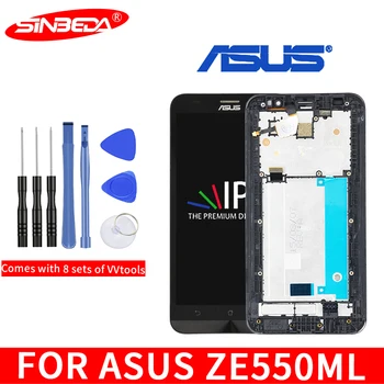 

Original 5.5" For ASUS Zenfone 2 ZE550ML LCD Display Touch Screen with Frame Digitizer For ASUS Zenfone 2 ZE550ML Z00BD Display