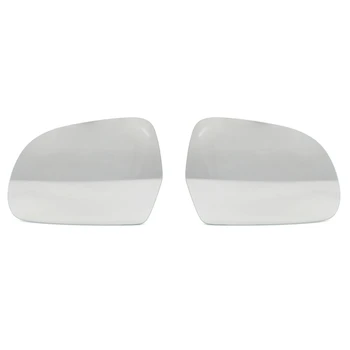 

1 Pair Car Driver Left & Right Side Wing Rearview Mirror Glass, for A3 S3 A4 S4 B8 A5 A6 S6 C6 A8 Q3