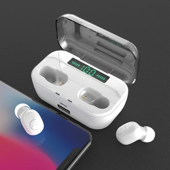 

G6S Bluetooth Earbuds True Wireless Earbuds Bluetooth 5.0 Wirelss Headphones Bluetooth Headphones with LED Display Charging Case