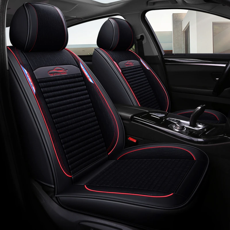  Car Seat Cover Auto Seats Covers for audi a6 c5 c6 c7 4f avant allroad A7 Q3 Q5 Q7 s3 Sq5 jaguar E-