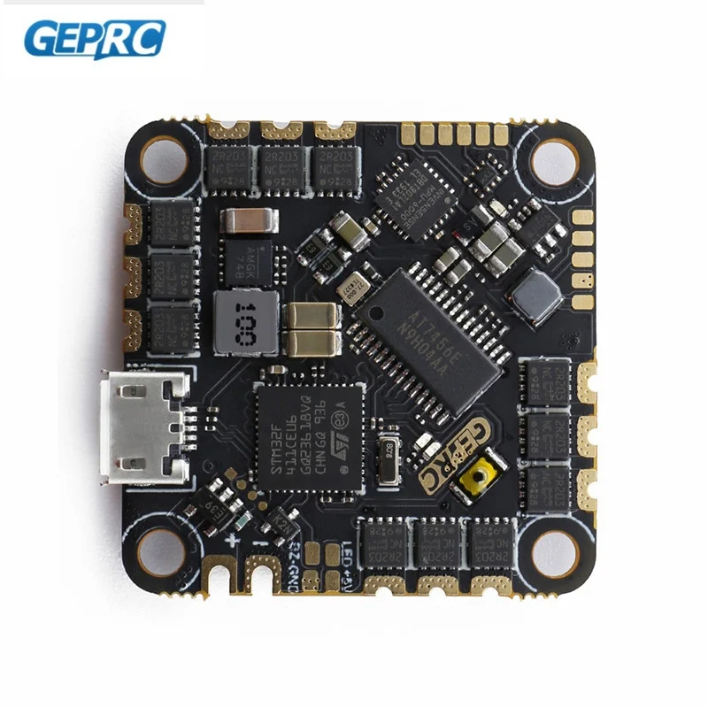 GEPRC GEP-20A-F4 AIO F4 MPU6000 Flight Controller OSD 20A Blheli_S 2-4S Brushless ESC For Racing Drone FPV Model Spare RC Part