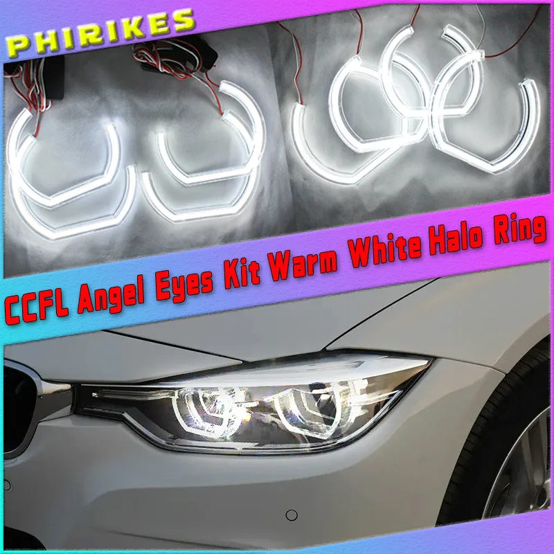 

Excellent Ultra bright DTM Style led Angel Eyes halo rings For BMW E46 M3 Coupe Convertible 1999-2006 xenon headlight