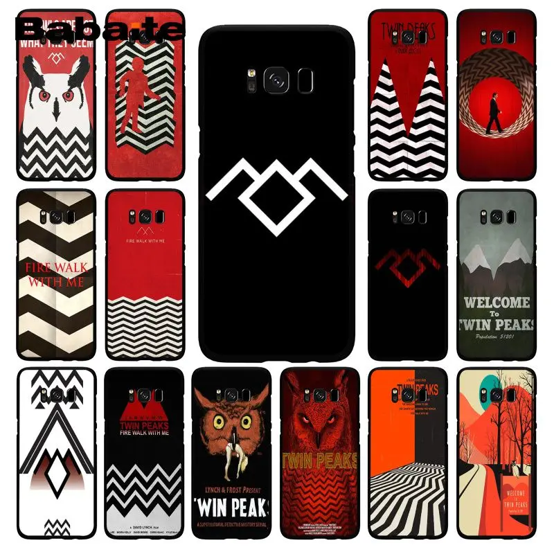 Чехол для телефона Babaite Welcome To Twin Peaks Samsung Galaxy S10E S7 Edge S9 S8 S10plus S6 S10Lite|Бамперы| |