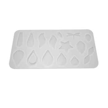 

Water Drop Earrings Pendant Silicone Mold DIY Epoxy Mold Pendant Multiple Rules